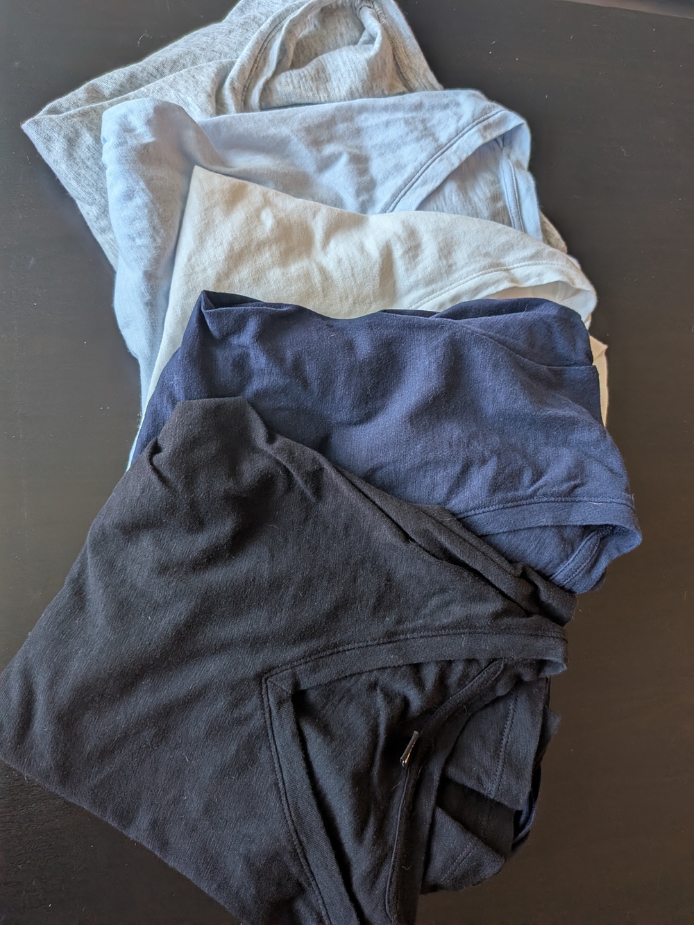 5x V Neck Short Sleeve Shirt Bundle - Like New 100% Cotton